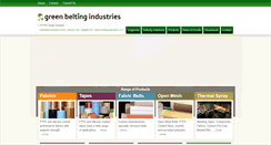 Desktop Screenshot of greenbelting.com